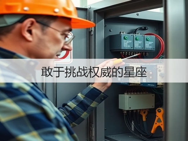敢于挑战权威的星座(图3)