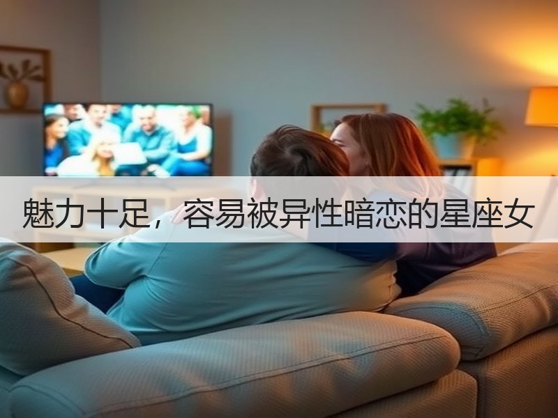 魅力十足，容易被异性暗恋的星座女