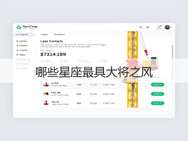 哪些星座最具大将之风(图3) 哪些星座最具大将之风(图3)