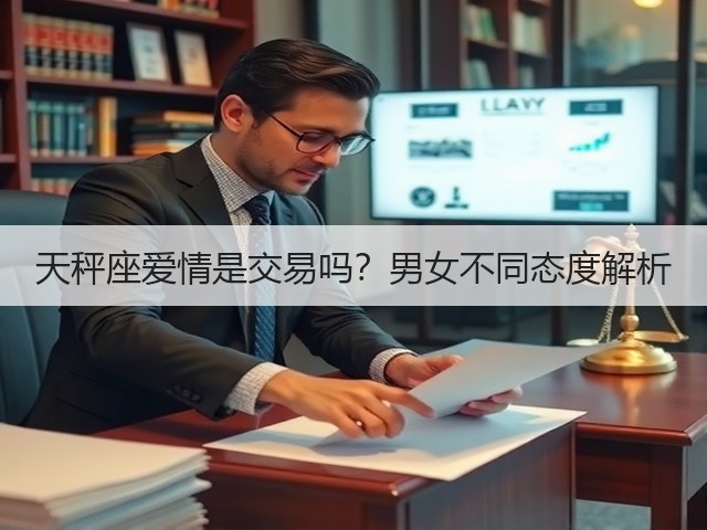 天秤座爱情是交易吗?男女不同态度解析(图2) 天秤座爱情是交易吗?男女不同态度解析(图2)
