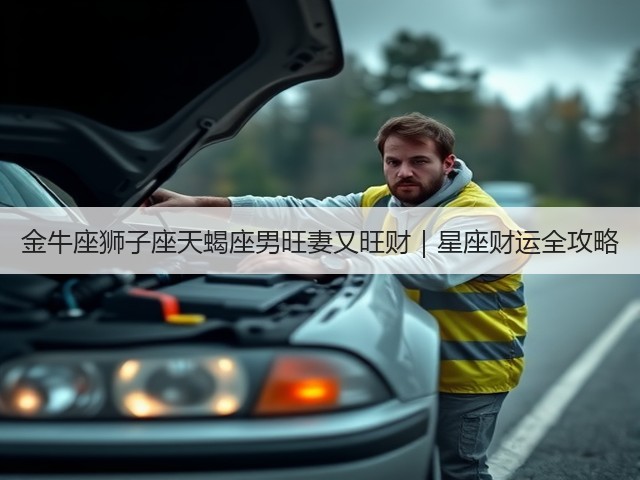 金牛座狮子座天蝎座男旺妻又旺财|星座财运全攻略(图3) 金牛座狮子座天蝎座男旺妻又旺财|星座财运全攻略(图3)