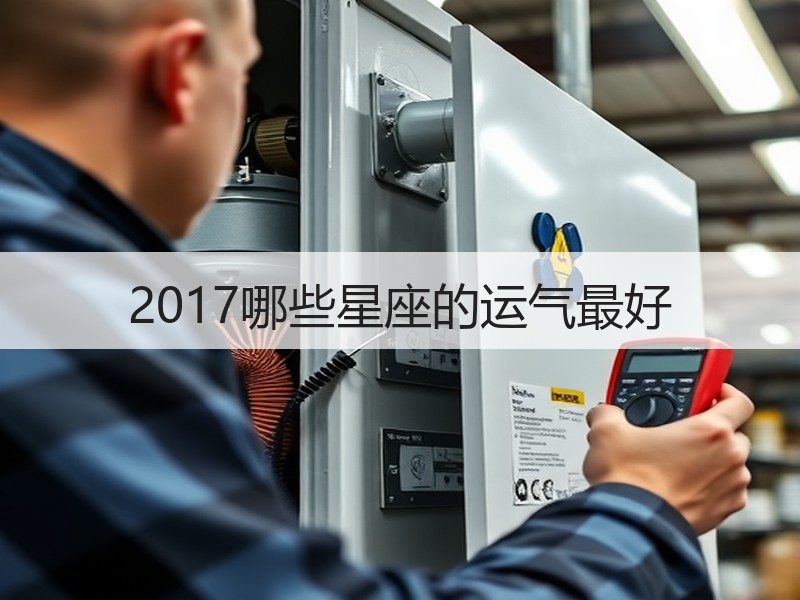 2017哪些星座的运气最好