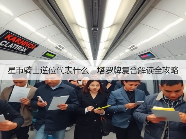 星币骑士逆位代表什么|塔罗牌复合解读全攻略(图3) 星币骑士逆位代表什么|塔罗牌复合解读全攻略(图3)