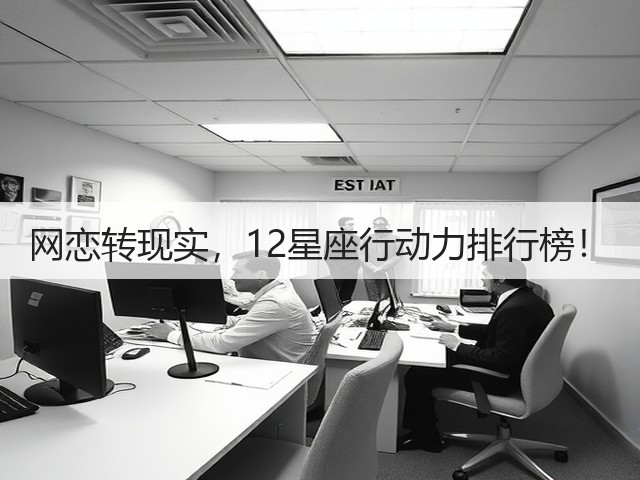 网恋转现实,12星座行动力排行榜!(图2) 网恋转现实,12星座行动力排行榜!(图2)