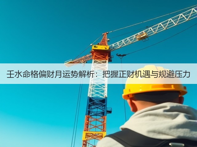 壬水命格偏财月运势解析:把握正财机遇与规避压力(图2) 壬水命格偏财月运势解析:把握正财机遇与规避压力(图2)