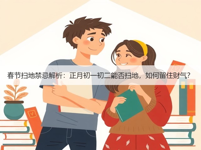 春节扫地禁忌解析:正月初一初二能否扫地,如何留住财气?(图2) 春节扫地禁忌解析:正月初一初二能否扫地,如何留住财气?(图2)