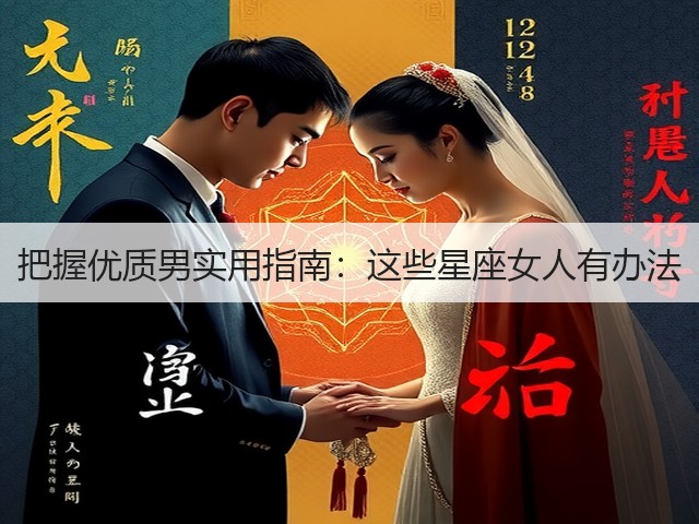 把握优质男实用指南:这些星座女人有办法(图2) 把握优质男实用指南:这些星座女人有办法(图2)