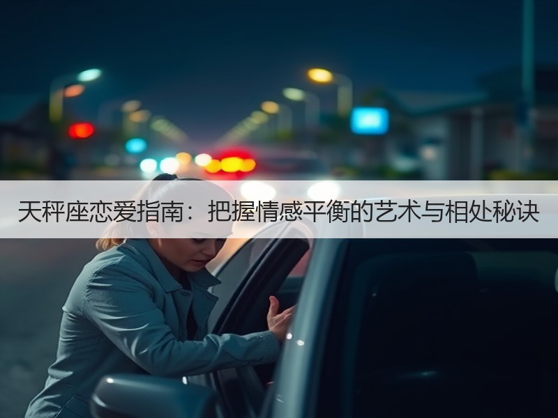 天秤座恋爱指南：把握情感平衡的艺术与相处秘诀