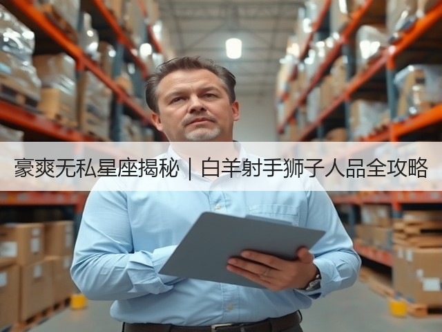 豪爽无私星座揭秘|白羊射手狮子人品全攻略(图3) 豪爽无私星座揭秘|白羊射手狮子人品全攻略(图3)