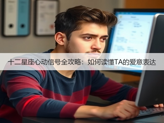 十二星座心动信号全攻略:如何读懂TA的爱意表达(图1) 十二星座心动信号全攻略:如何读懂TA的爱意表达(图1)