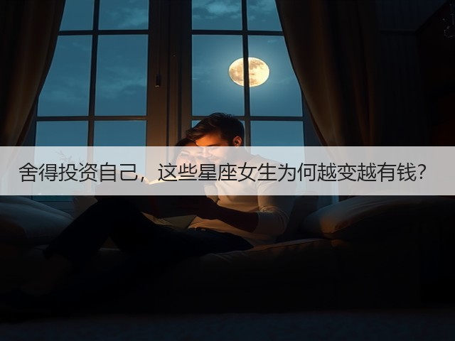 舍得投资自己,这些星座女生为何越变越有钱?(图2) 舍得投资自己,这些星座女生为何越变越有钱?(图2)