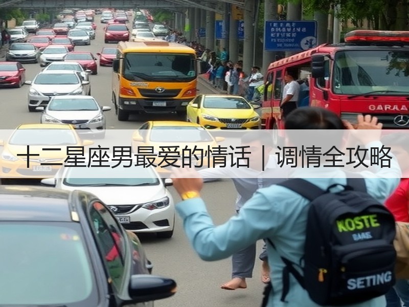 十二星座男最爱的情话｜调情全攻略