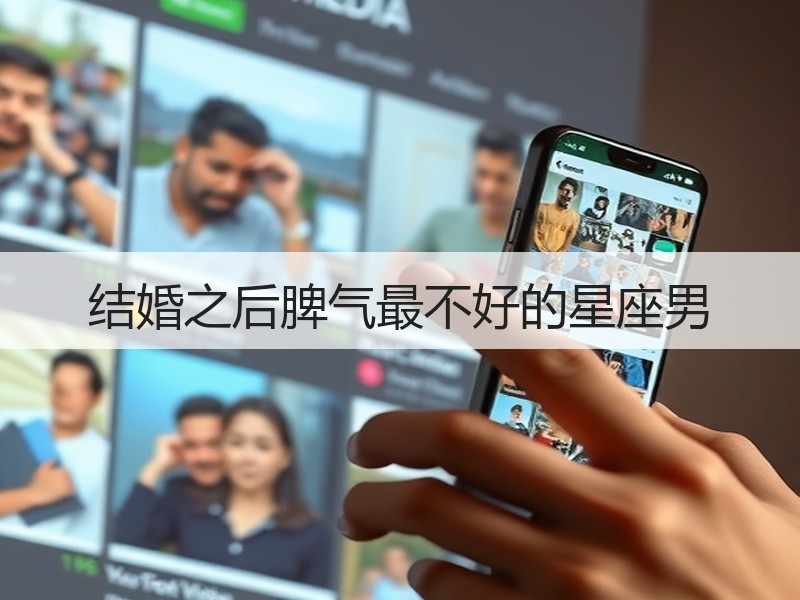 结婚之后脾气最不好的星座男