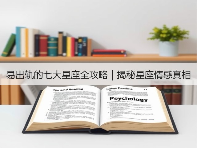 易出轨的七大星座全攻略|揭秘星座情感真相(图1) 易出轨的七大星座全攻略|揭秘星座情感真相(图1)