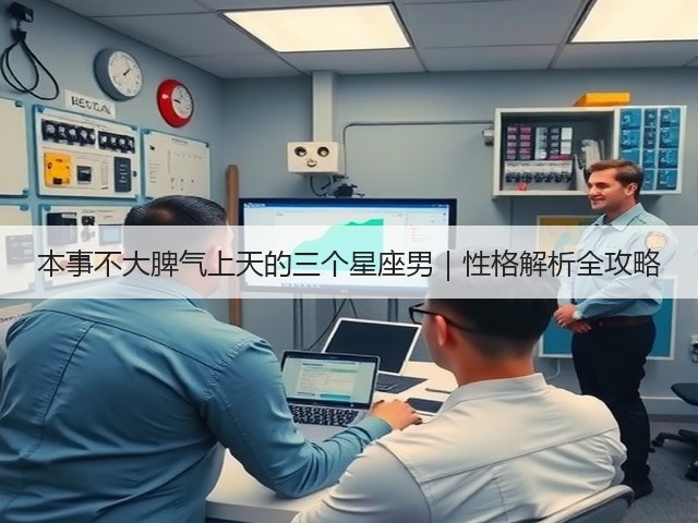 本事不大脾气上天的三个星座男|性格解析全攻略(图3) 本事不大脾气上天的三个星座男|性格解析全攻略(图3)