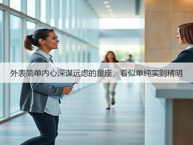 外表简单内心深谋远虑的星座,看似单纯实则精明(图2) 外表简单内心深谋远虑的星座,看似单纯实则精明(图2)