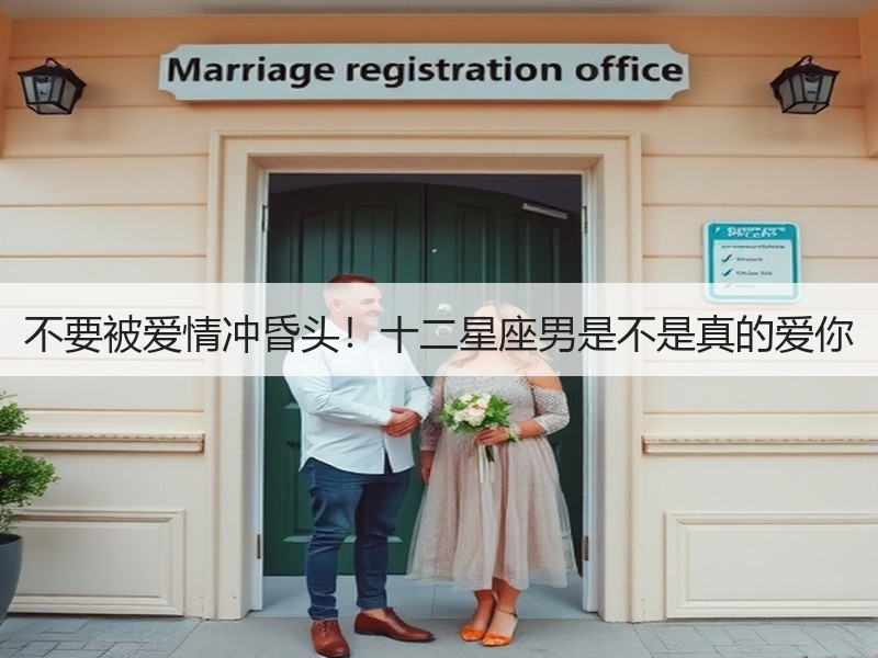 不要被爱情冲昏头！十二星座男是不是真的爱你