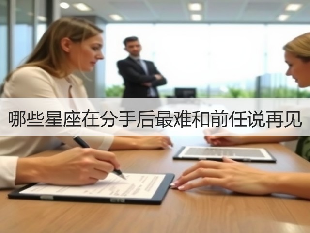 哪些星座在分手后最难和前任说再见(图1) 哪些星座在分手后最难和前任说再见(图1)