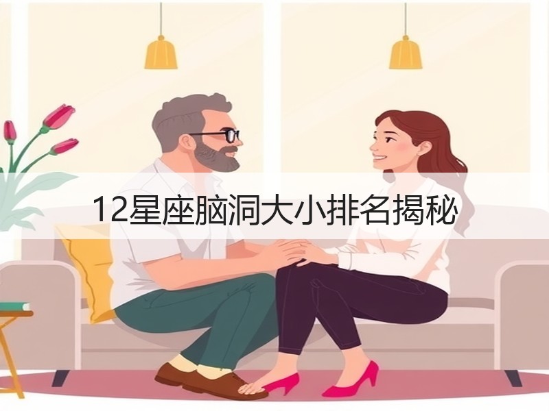 12星座脑洞大小排名揭秘
