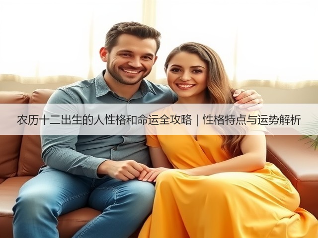 农历十二出生的人性格和命运全攻略｜性格特点与运势解析(图2)