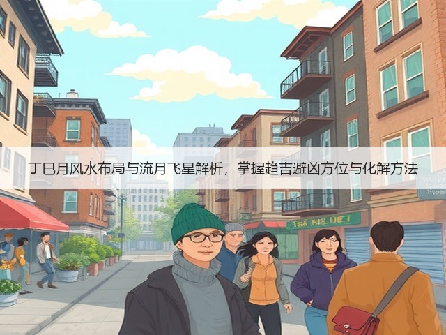 丁巳月风水布局与流月飞星解析，掌握趋吉避凶方位与化解方法(图1)