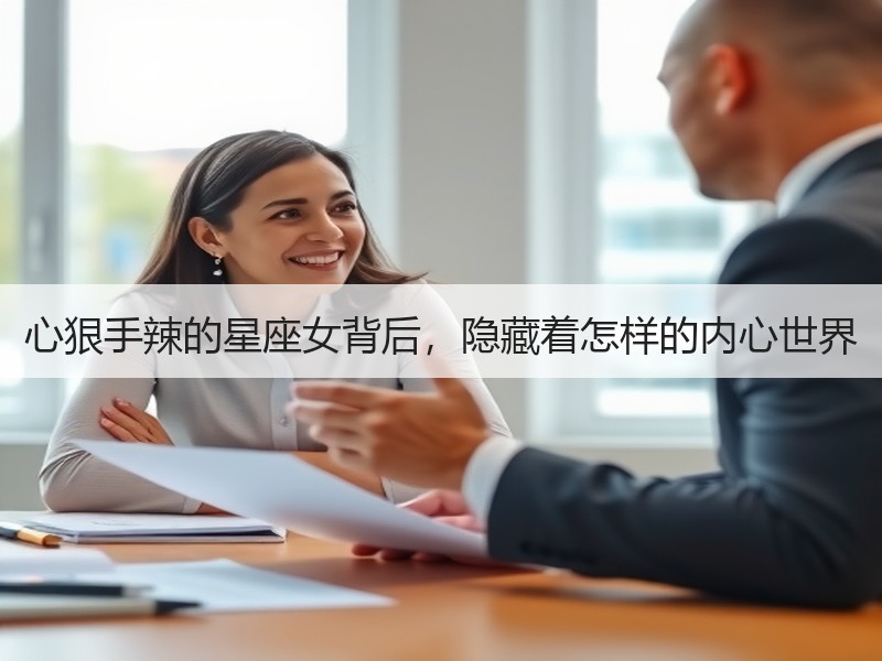 心狠手辣的星座女背后，隐藏着怎样的内心世界