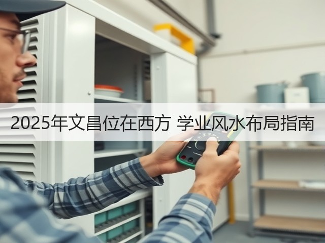 2025年文昌位在西方 学业风水布局指南(图3) 2025年文昌位在西方 学业风水布局指南(图3)