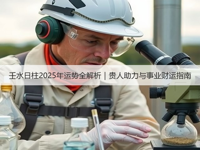 壬水日柱2025年运势全解析|贵人助力与事业财运指南(图1) 壬水日柱2025年运势全解析|贵人助力与事业财运指南(图1)