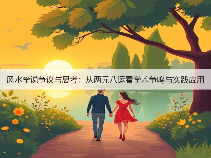 风水学说争议与思考：从两元八运看学术争鸣与实践应用