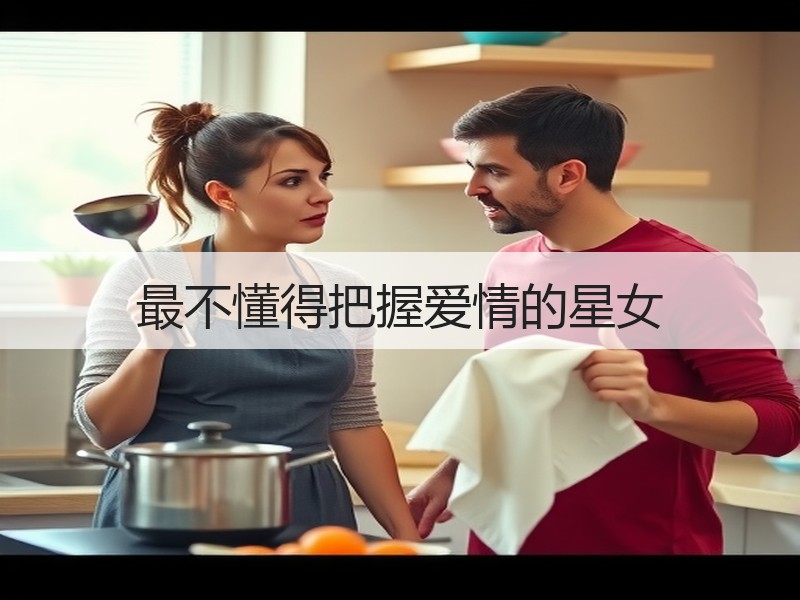 最不懂得把握爱情的星女