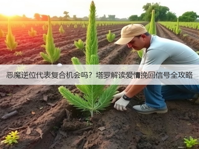 恶魔逆位代表复合机会吗？塔罗解读爱情挽回信号全攻略(图2)