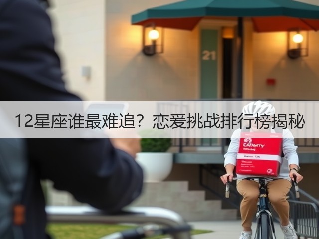 12星座谁最难追？恋爱挑战排行榜揭秘(图1)