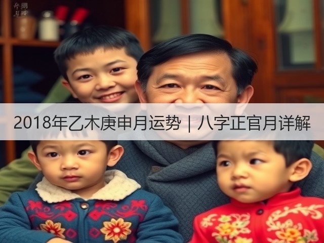 2018年乙木庚申月运势|八字正官月详解(图2) 2018年乙木庚申月运势|八字正官月详解(图2)