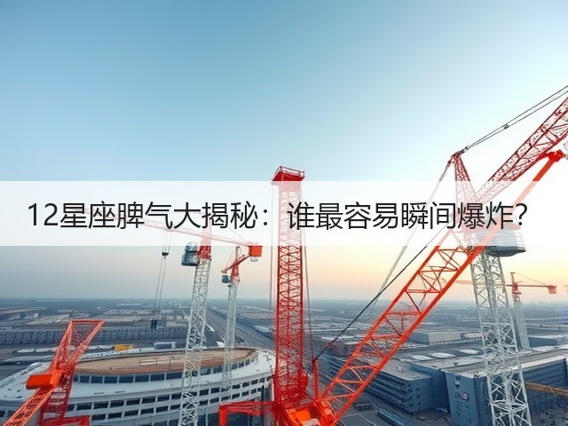 12星座脾气大揭秘:谁最容易瞬间爆炸?(图2) 12星座脾气大揭秘:谁最容易瞬间爆炸?(图2)