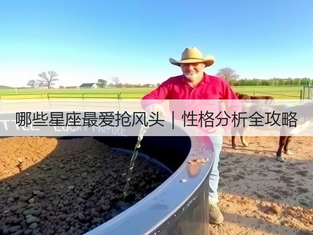哪些星座最爱抢风头|性格分析全攻略(图3) 哪些星座最爱抢风头|性格分析全攻略(图3)