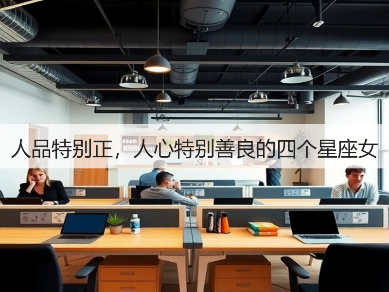 人品特别正，人心特别善良的四个星座女