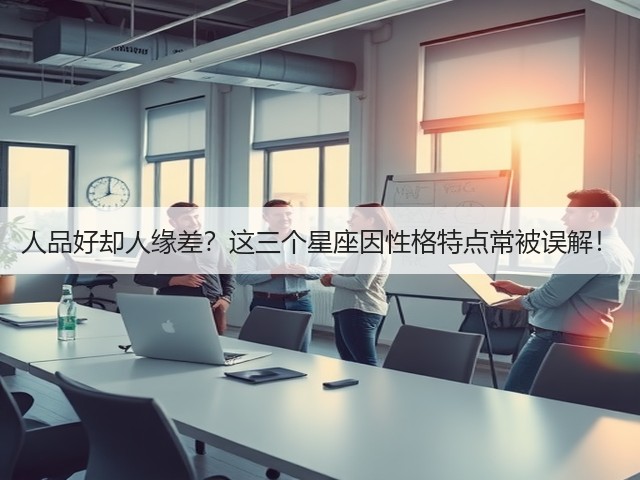 人品好却人缘差?这三个星座因性格特点常被误解!(图3) 人品好却人缘差?这三个星座因性格特点常被误解!(图3)
