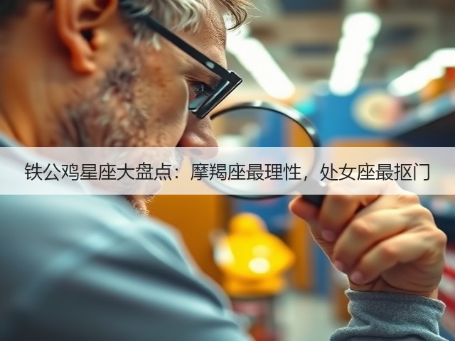 铁公鸡星座大盘点：摩羯座最理性，处女座最抠门(图3)