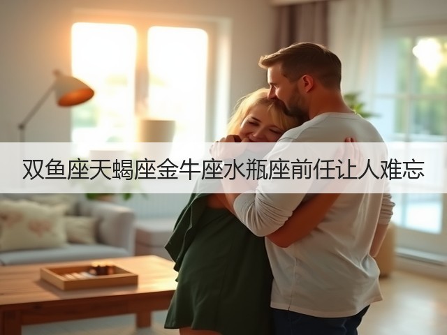 双鱼座天蝎座金牛座水瓶座前任让人难忘(图1)