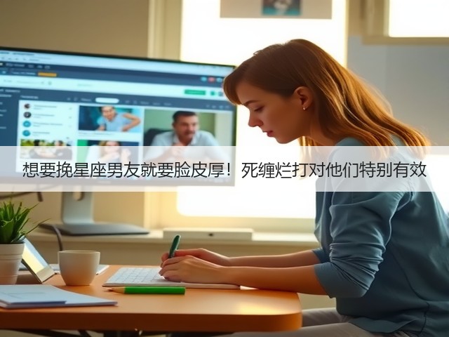想要挽星座男友就要脸皮厚！死缠烂打对他们特别有效(图2)