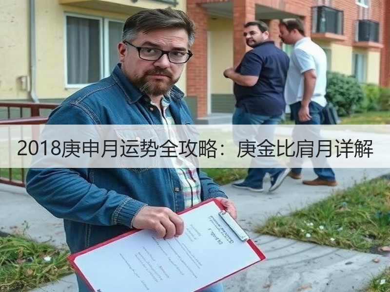 2018庚申月运势全攻略：庚金比肩月详解