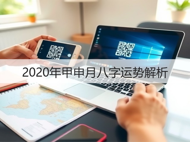 2020年甲申月八字运势解析(图1) 2020年甲申月八字运势解析(图1)