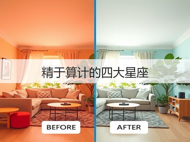 精于算计的四大星座(图1)