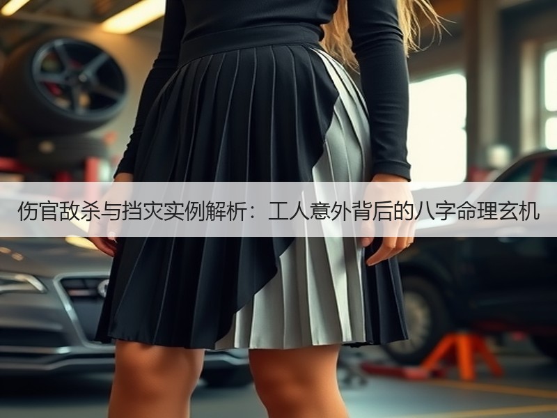 伤官敌杀与挡灾实例解析：工人意外背后的八字命理玄机