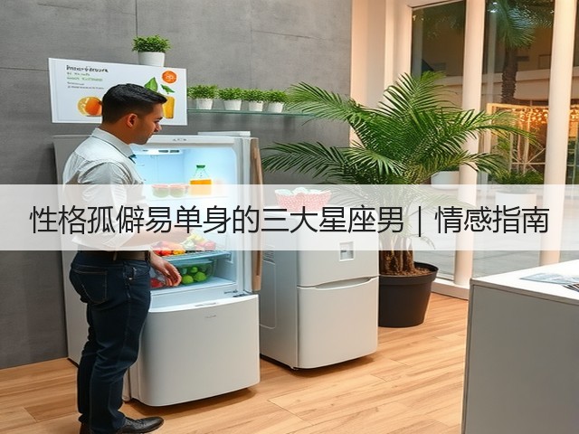 性格孤僻易单身的三大星座男|情感指南(图1) 性格孤僻易单身的三大星座男|情感指南(图1)