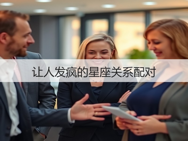 让人发疯的星座关系配对