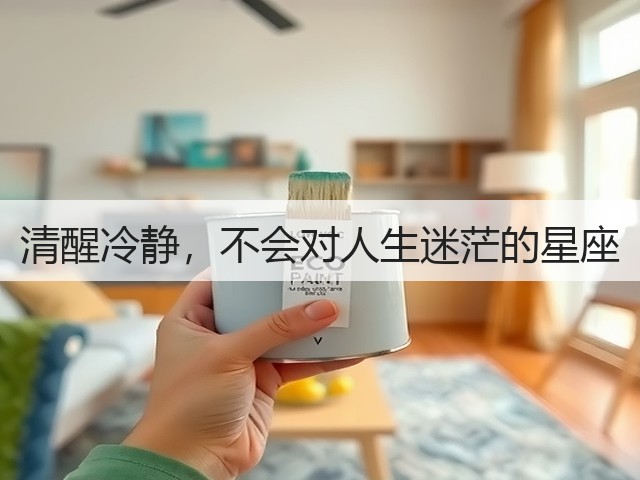 清醒冷静,不会对人生迷茫的星座(图2) 清醒冷静,不会对人生迷茫的星座(图2)