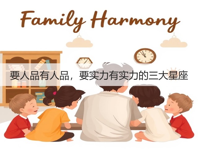 要人品有人品,要实力有实力的三大星座(图2) 要人品有人品,要实力有实力的三大星座(图2)