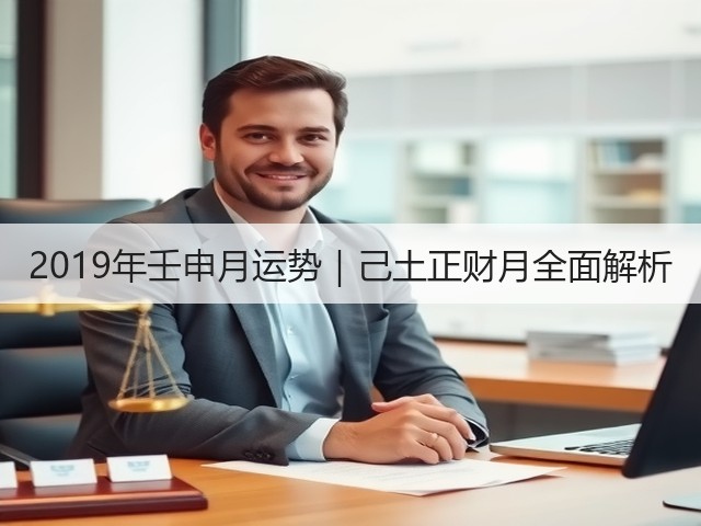 2019年壬申月运势|己土正财月全面解析(图2) 2019年壬申月运势|己土正财月全面解析(图2)