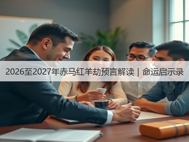 2026至2027年赤马红羊劫预言解读｜命运启示录(图2)